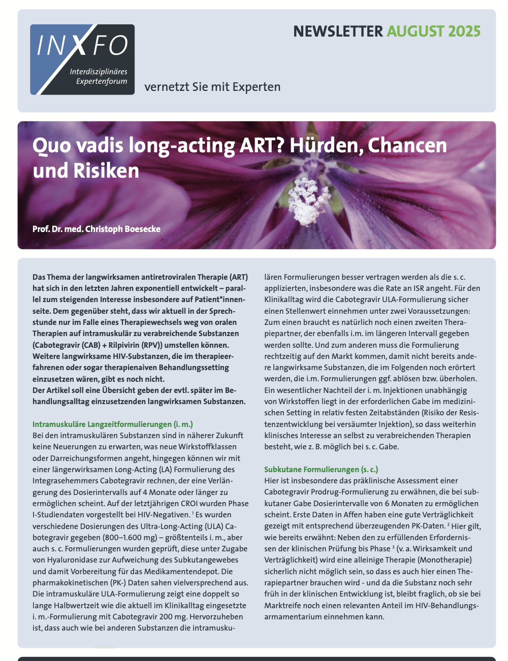 Quo vadis long-acting ART?